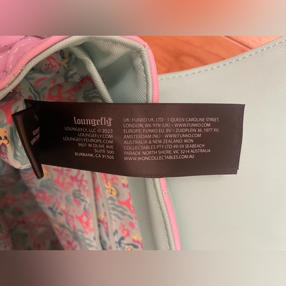 Loungefly Disney Little Mermaid Ombre Mini Backpack - Picture 9 of 12